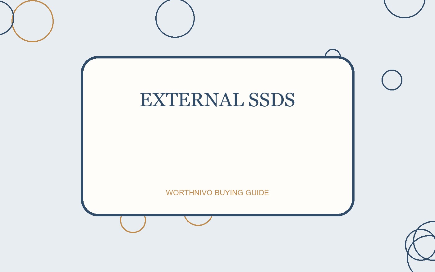 External SSDs buying guide image