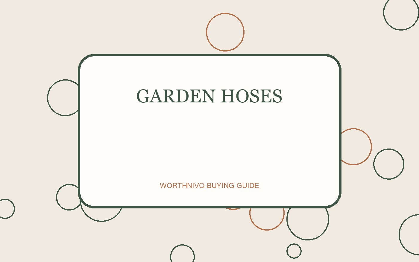 Garden Hoses buying guide image