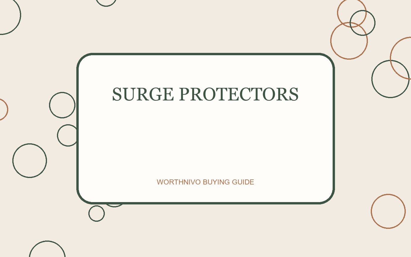 Surge Protectors buying guide image